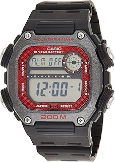 Montre numérique à cadran gris pour hommes de la série youth - dw-291h-1bvdf(i117)