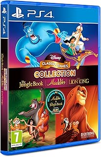 Collection disney classic : le livre de la jungle, aladdin et le roi