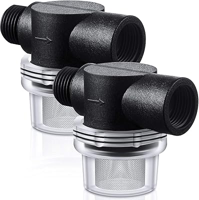 Filtre de crépine de pompe à eau, crépine de remplacement à visser rv