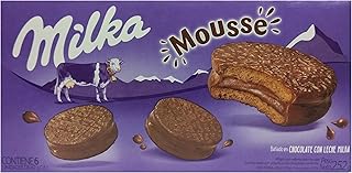 Milka alfajor mousse x 6 unités 252 grs. / 8.88 oz.