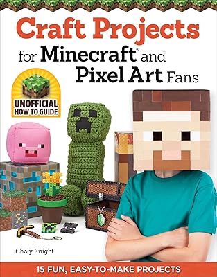 Projets d'artisanat pour les fans de minecraft et de pixel art : 15