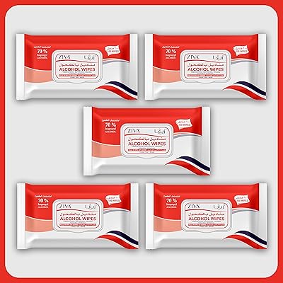 Lingettes alcoolisées ziva 100 feuilles 5 pièces (500 lingettes). Shoppez futé, shoppez Diaytar Sénégal