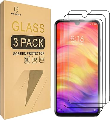 [pack de 3] protecteur d'écran pour xiaomi redmi note 7