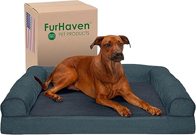 Lit pour animaux de compagnie furhaven pour chiens et chats canapé-lit