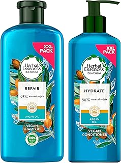 Herbal essences argan oil of morocco coffret shampoing et après-shampooing végétalien pour cheveux