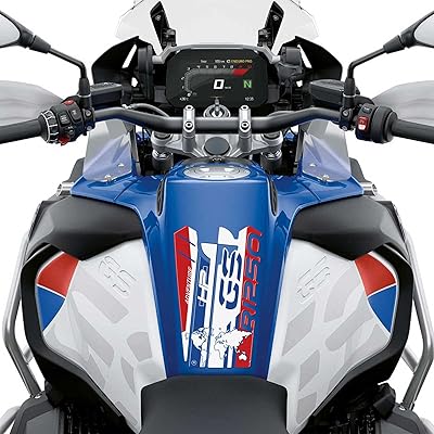 Autocollant 3d pour couvercle de réservoir de moto compatible avec bmw r 1250