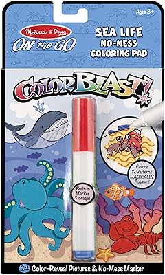 Jouet melissa & doug clearblast sea life - bleu, 599038323552, 5358, 1a