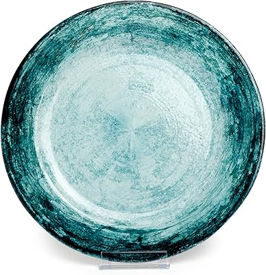 Assiette plate en céramique edessa lava - 27 cm - assiette élégante