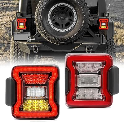 Nouveaux feux arrière led de remplacement pour jeep wrangler jl 2018-2022, frein, stationnement, clignotant et kit de rechange. Électroménager, mode, beauté... Diaytar a tout en stock