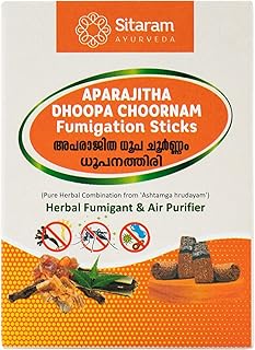 Bâtons de fumigation sitaram aparajitha dhoopa choornam 120 nos