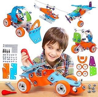 Kidsavia® - jouets éducatifs steam 5 en 1, ensemble de blocs de construction