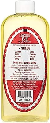 Nettoyant pour chaussures en daim et nylon lincoln e-z cleaner, 236 ml