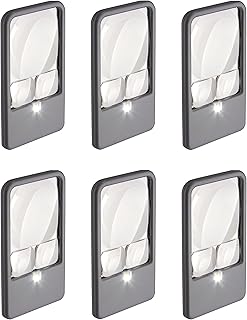 Scanner de poche led multi-puissance carson pour la lecture, l'inspection, la basse vision