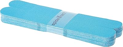 Bande de kinésiologie spider-man tech - paquet de 20, bleu
