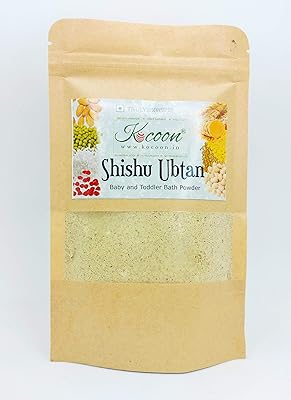 Poudre de bain aux herbes cocoon® pour bébés et enfants, shishu ubtan, 100