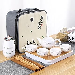 Service à thé japonais, ensemble de tasses à thé chinoises avec théière, tasses