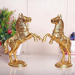 Crye diy craft figurine de cheval sautant en métal, revenu de richesse, kit d'avenir brillant pour salon, bureau, chambre à coucher, décoration feng shui fansto, figurines d'exposition d'animaux.... Diaytar : Qualité professionnelle, prix grand public