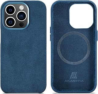 Coque acantara alcantara pour apple iphone série 14, coque entièrement emballée à la main,
