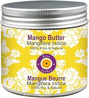 Beurre de mangue dave herbs (mangifera indica) de qualité thérapeutique naturelle 50 g