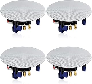 Haut-parleurs de plafond heredio 4 pouces 160 watts à 2 voies, parfaits