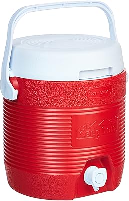 Refroidisseur d'eau isotherme en plastique cosmoplast mfkcxx011rd keep cool, petite taille, 6 litres