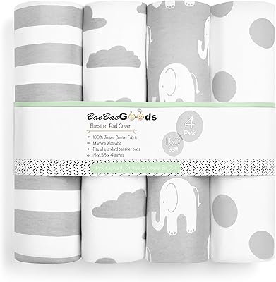 Draps de lit lot de 4 draps de berceau de luxe tricotés