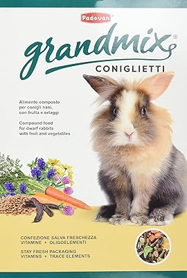 Padovan koniglietti grand mix nourriture pour lapin - 850 g
