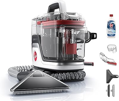 Nettoyant anti-taches pour tapis et tissus d'ameublement hoover clean slate, détachant, portable, fh14050