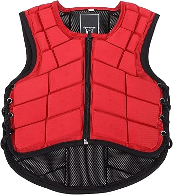 Gilet de sécurité équestre, gilet d'équitation sûr pour enfants pour l'entraînement à l'équitation