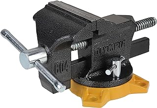 Étau d'établi olympia tools 38-604, série atelier, 4", gris
