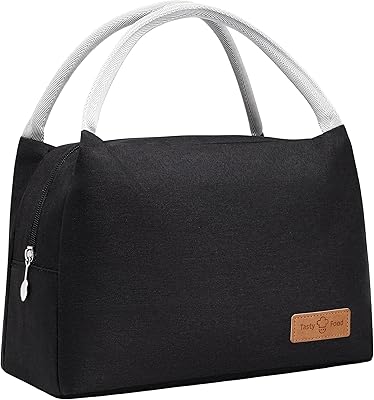 Sacs à lunch isolés vue pour femmes et hommes, mini sac à lunch