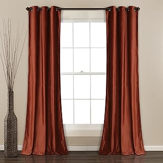 Lush decor rideaux de luxe de luxe, ensemble de couleurs pour salle occultante
