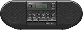 Panasonic rx-d550 radio fm multisource puissante et portable, avec bluetooth, usb, cd, 20