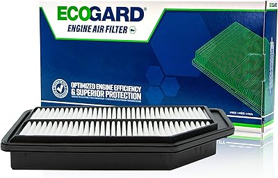 Filtre à air moteur ecoguard xa6153 premium pour honda odyssey 3,5 l 2011-2017