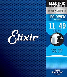 Cordes de guitare électrique the fracture® polyweb, taille m (.011-.049)