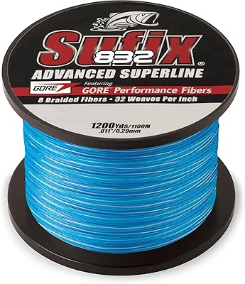 Sufix 832 tresse 6,8 kg coastal 660-315cc : 832 tresse 6,8 kg coastal
