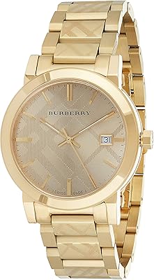 Montre unisexe burberry bu9038 or