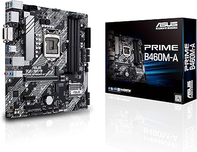 Carte mère micro atx asus prime b460m-a lga 1200 (intel® de 10e génération)