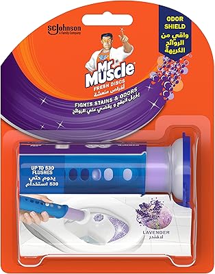 Mr. muscle comprimés de gel rafraîchissant 4 en 1 au parfum de lavande