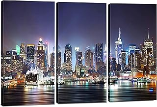 ART MURAL SUR TOILE - ENSEMBLE DE 3, 24" X 36" - IMPRESSIONS