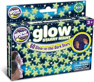 The original glowstars company starry night set 60 étoiles qui brillent dans le noir