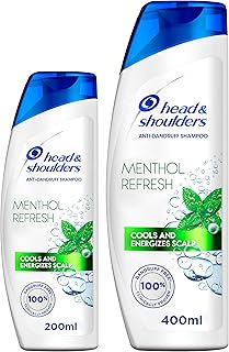 Head & shoulders refresh shampooing antipelliculaire pour démangeaisons du cuir chevelu au menthol