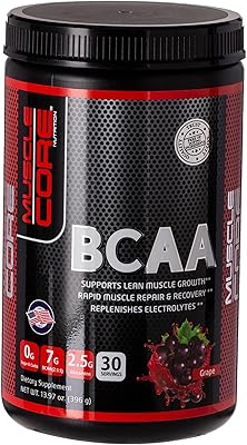 Musclecore nutrition raisin bcaa, 30 portions, 396 grammes