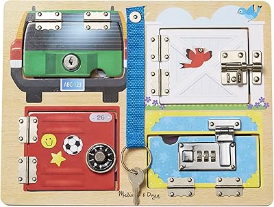 Carte de verrouillage et loquets melissa & doug