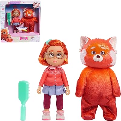 Just play disney et pixar turning red poupée mylene deluxe de 6 pouces