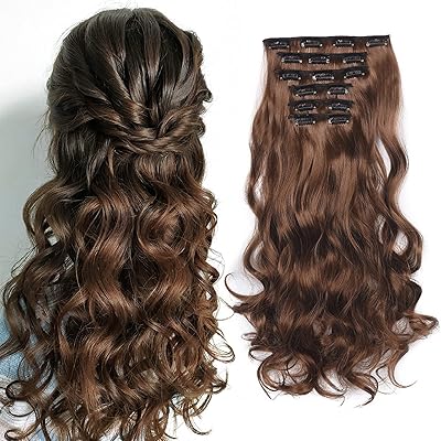 Extension de cheveux une pièce longue ligne droite et body wave occuwzz®, tête