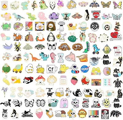 25 pièces d'épingles en émail pour sacs à dos, épingles en émail mignonnes