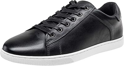 Baskets en cuir modernes pour hommes, chaussures décontractées classiques oxford pour hommes, baskets
