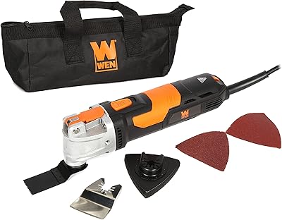 Kit d'outils multifonctions à vibrations win, vitesse variable de 3,5 a avec accessoires