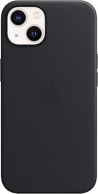 Étui en cuir apple avec technologie magsafe pour (iphone 13) - night sky